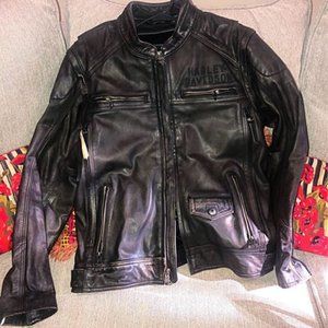 HARLEY DAVIDSON VINTAGE/RETRO LEATHER JACKET